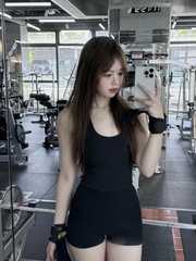南京健身小美